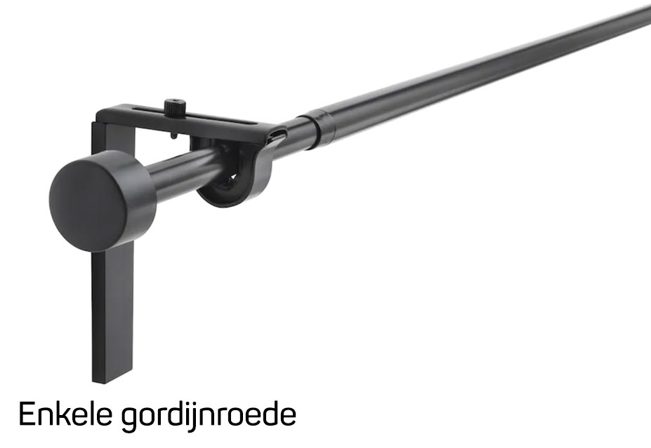 Enkele gordijnroede